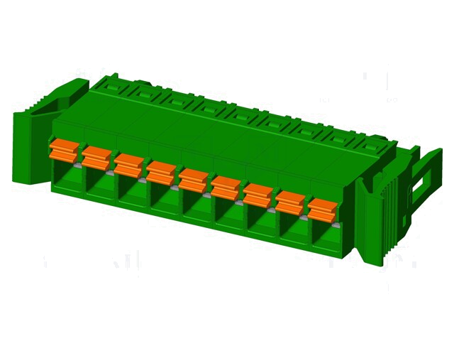Connector: ontkoppelbare terminal strip; stekker; vrouwelijk Connector: ontkoppelbare terminal strip; stekker; vrouwelijk